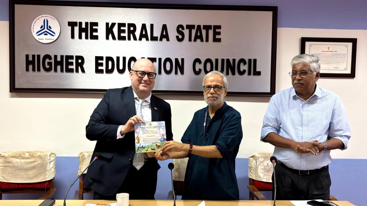 ഇന്ത്യയിലെ Malta ഹൈക്കമ്മീഷണർ KSHEC സന്ദർശിച്ചു